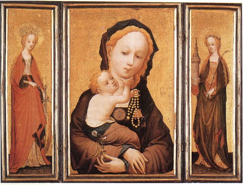 MASTER of Saint Veronica Triptych oil painting image